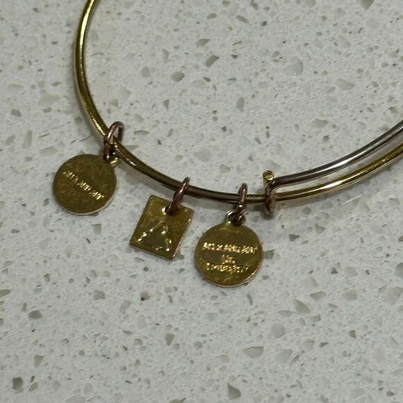 Alex & Ani Unicorn Charm Bangle Bracelet - Picture 10 of 10